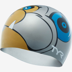 Шапочка для плавания TYR Bark Jams Swim Cap